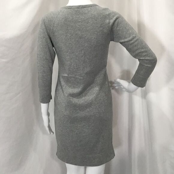 J. Crew Cotton Sweater Style Dress (H11) - Picture 3 of 6